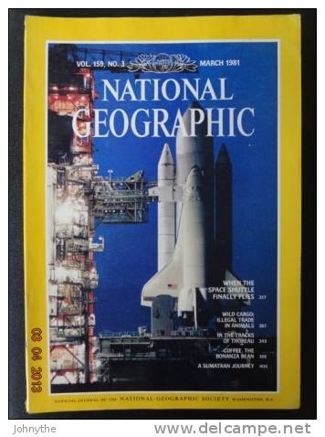 National Geographic Magazine March 1981 - Wissenschaften