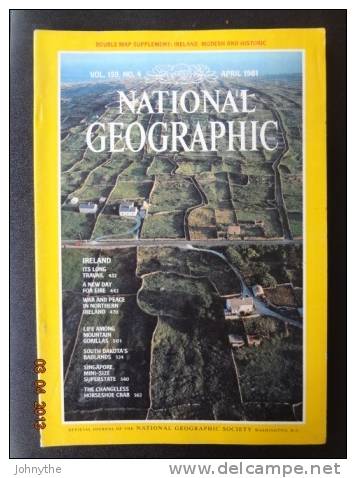 National Geographic Magazine April 1981 - Science