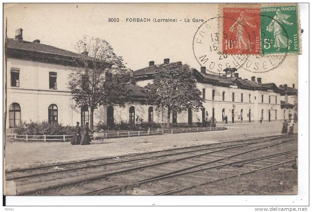 FORBACH - La Gare - Forbach