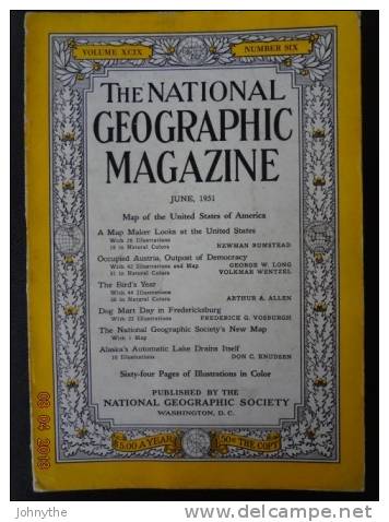 National Geographic Magazine June 1951 - Science