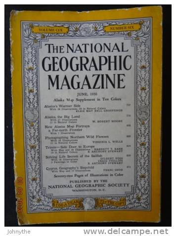 National Geographic Magazine June 1956 - Wissenschaften