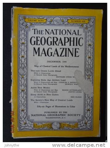 National Geographic Magazine December 1949 - Science