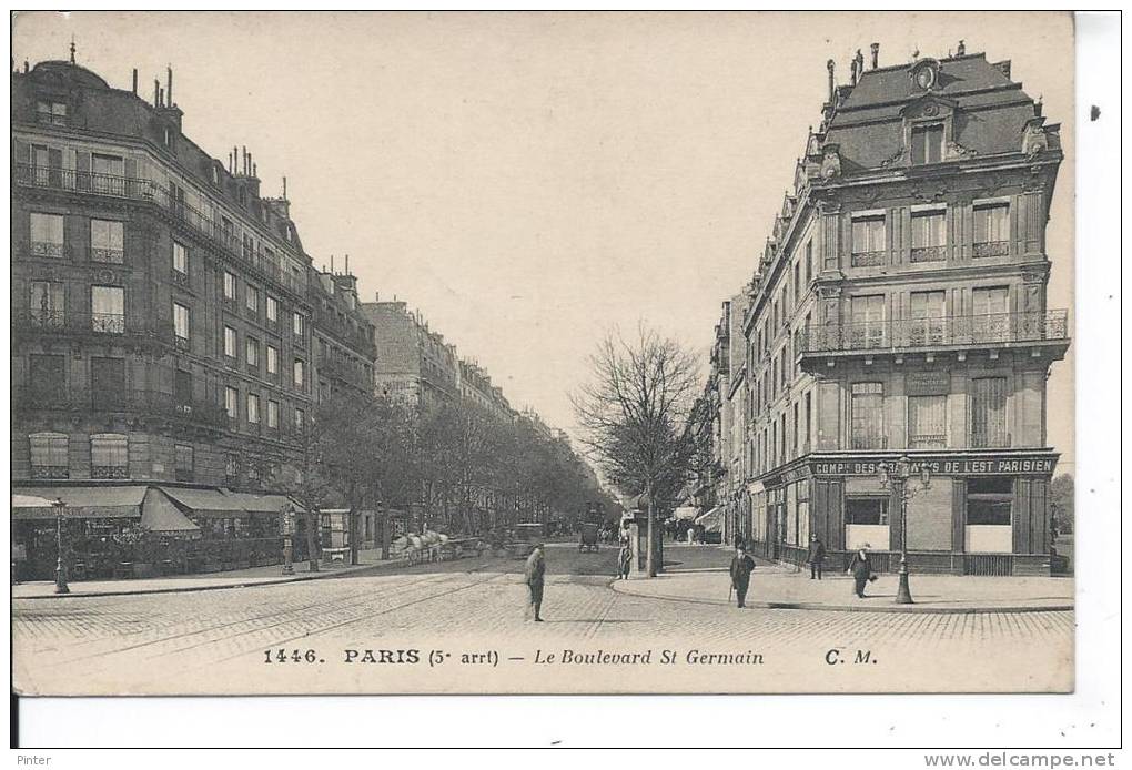 PARIS Ve - Le Boulevard St Germain - Arrondissement: 05