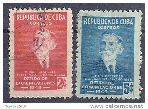 130403209  CUBA  YVERT Nº  325/326 - Usados