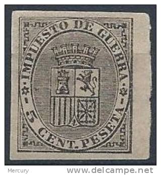 ESPAGNE - Impôt De Guerre - 5 C. Neuf Non Dentelé De 1873 - Impots De Guerre