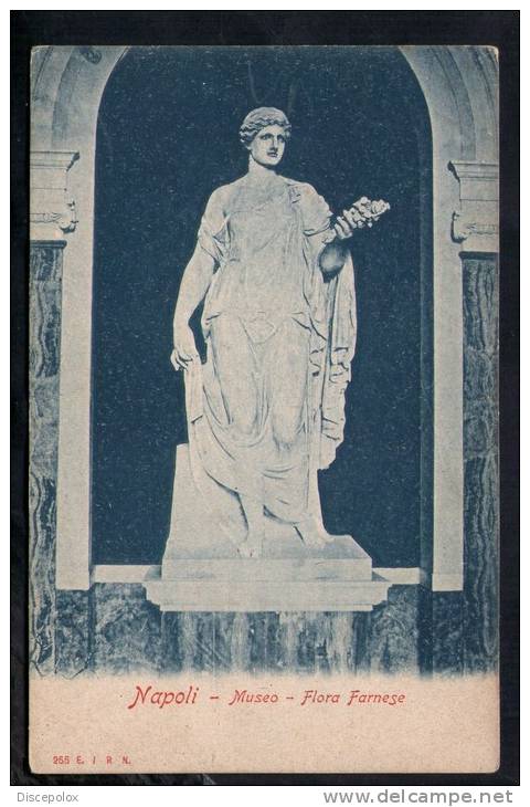 F216 Napoli ( Naples )Museo, Flora Farnese - Ed. EIRN -  Formato Piccolo, Old Mini Card - Scultura, Sculptur - Sculture