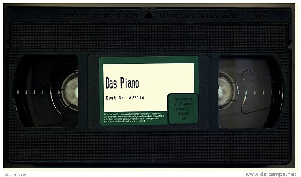 VHS Video Film ,  Das Piano  -  Von Jane Campion - Kinder & Familie