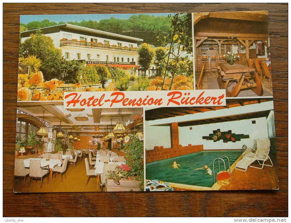 RÜCKERT Gerold Nistertal ( Westerwald ) ( Hotel ) / Anno 1989 ( Zie Foto Details ) !! - Zweibruecken