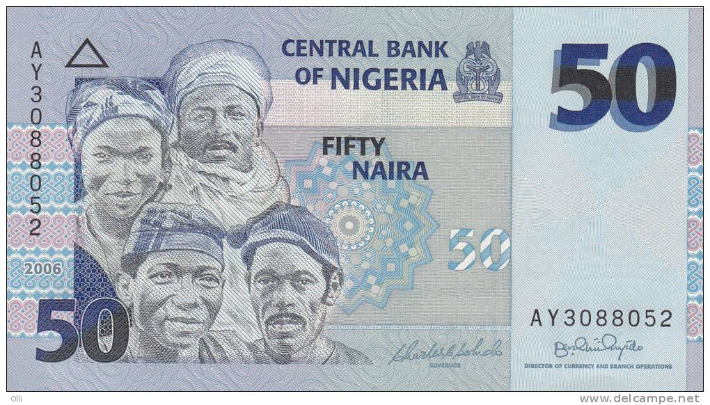 NIGERIA 50 NAIRA  2006 ***UNC*** P-35 - Nigeria
