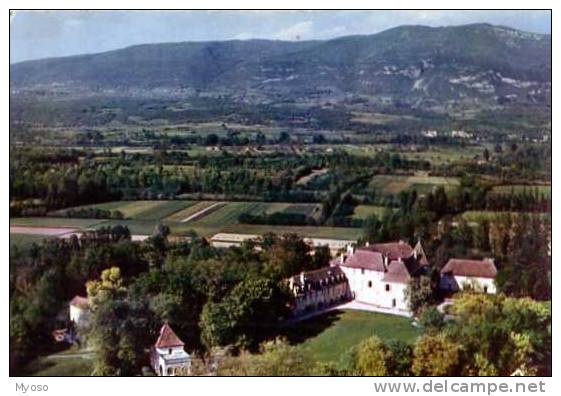 38 BRANGUES Vue Aerienne Le Chateau - Brangues