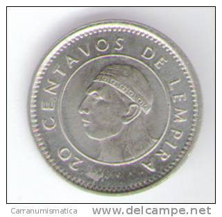 HONDURAS 20 CENTAVOS 1999 - Honduras