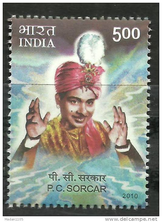 INDIA, 2010, P C Sorcar, Magician, MNH, (**) - Nuovi