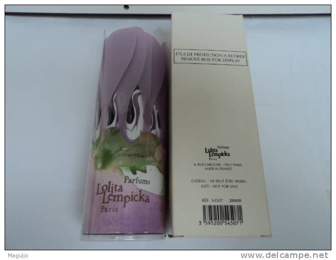 LOLITA LEMPICKA " LAISSE MOI UNE TRACE DE TOI" NEUVE AVEC ETUI DE PROTECTION    LIRE & VOIR !! - Miniatures Femmes (avec Boite)