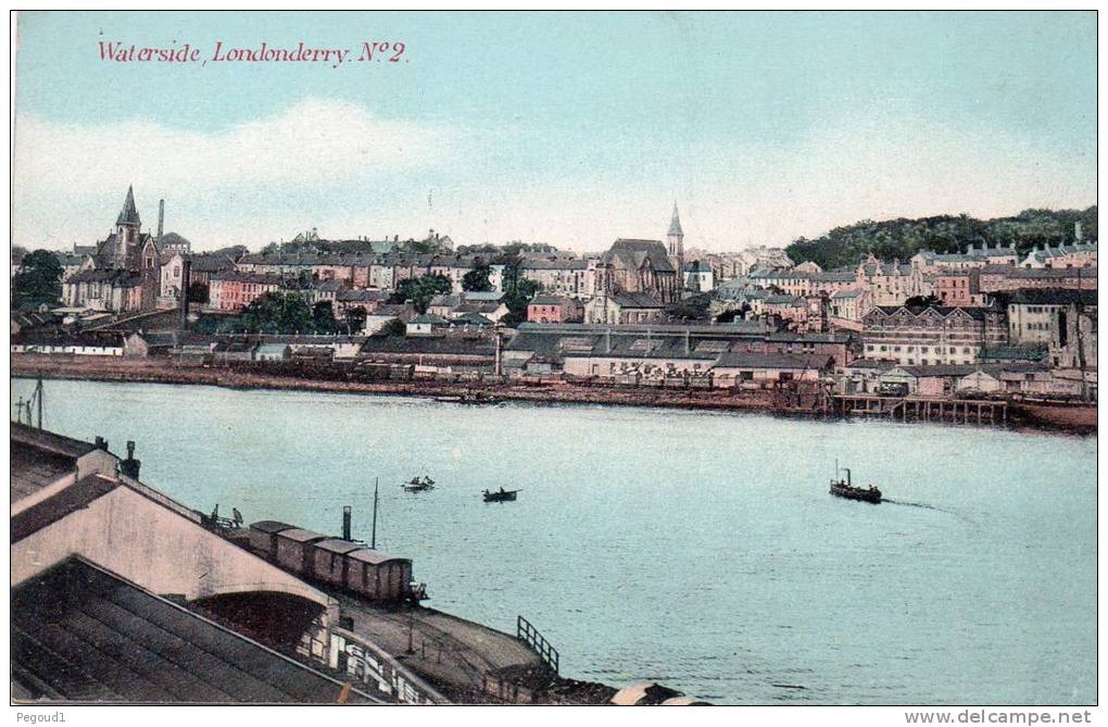 CARTE POSTALE ANCIENNE. LONDONDERRY. - Londonderry