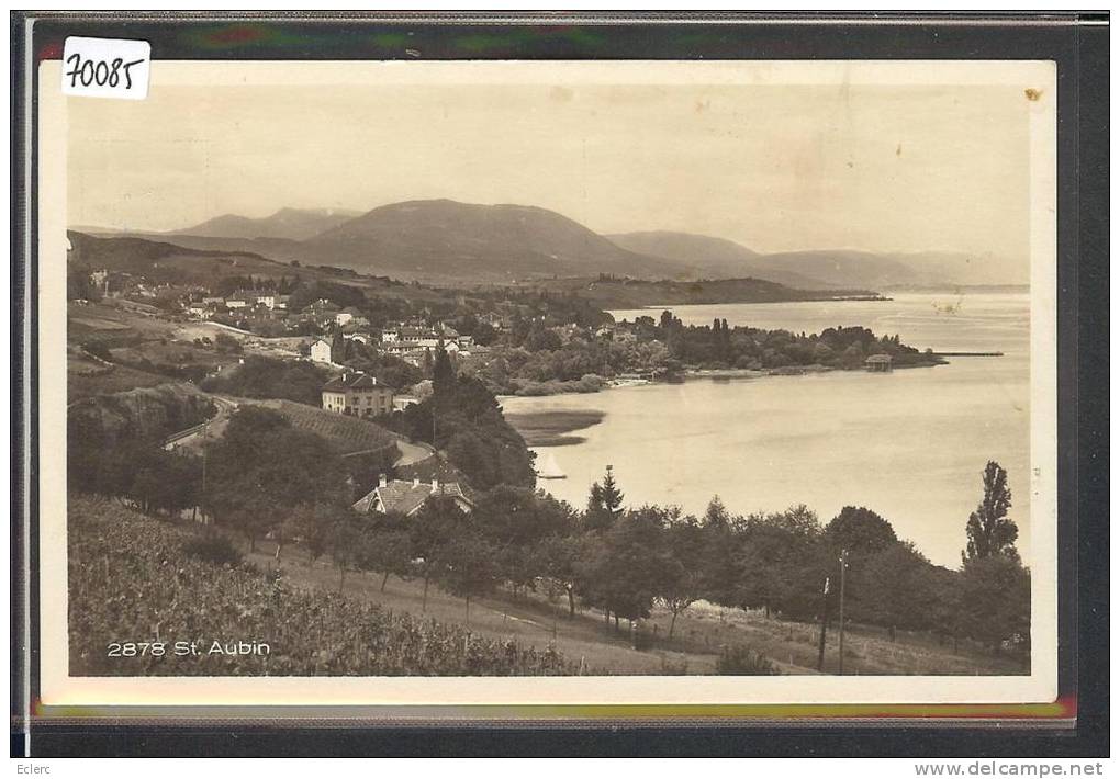 ST AUBIN - TB - Saint-Aubin/Sauges