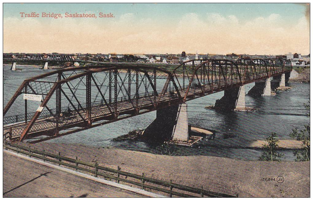 Traffic Bridge , SASKATOON , Saskatchewan , Canada , 00-10s - Autres & Non Classés