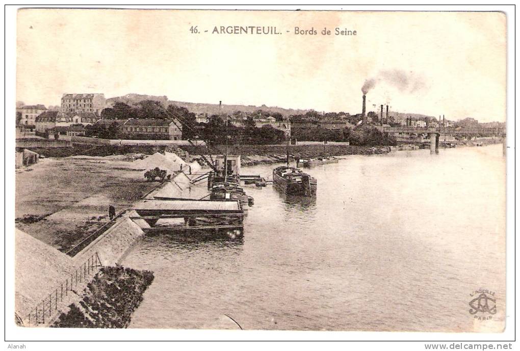 ARGENTEUIL Bords De Seine (L´Abeille) Val D´Oise (95) - Argenteuil