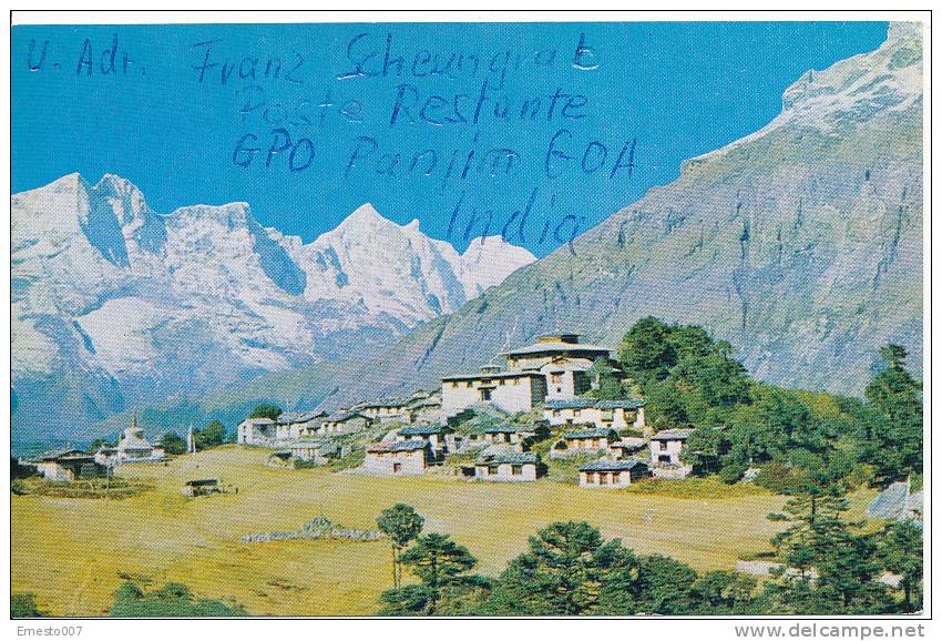 PK-CP Nepal, Tengboche Monastry, Gebraucht, Siehe Bilder! - Népal