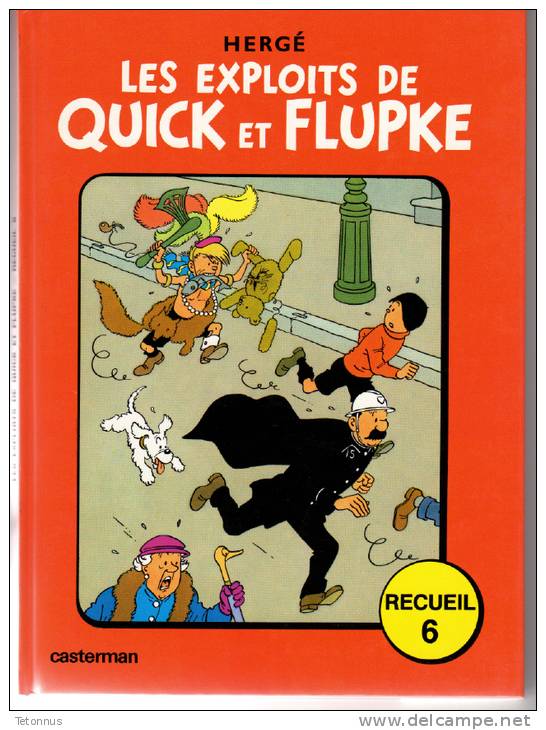 QUICK ET FLUPKE RECUEIL N°6 - Quick Et Flupke