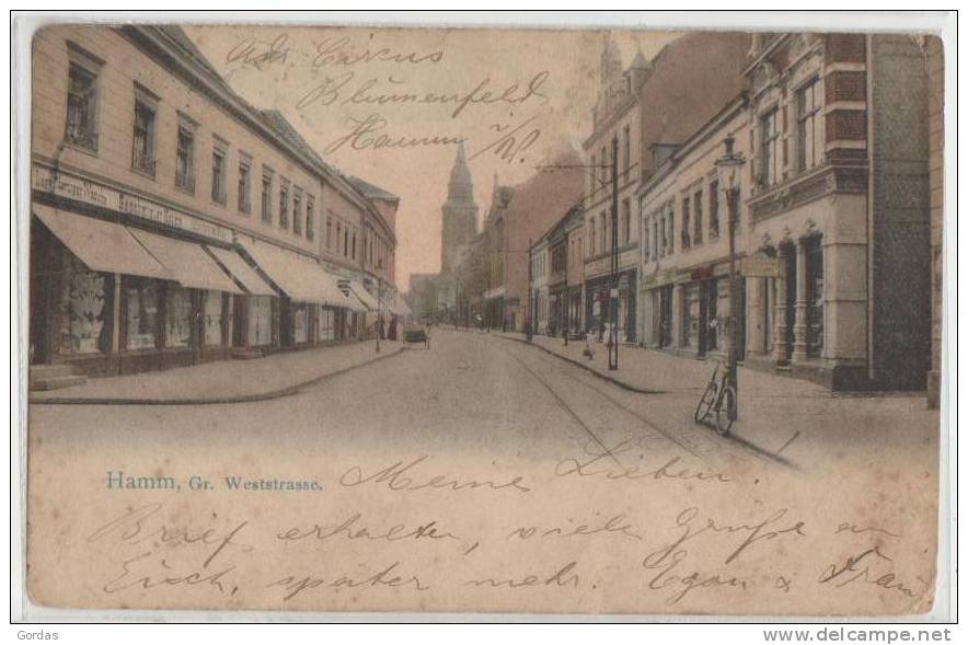 Germany - Hamm - Gr. Weststrasse - Hamm