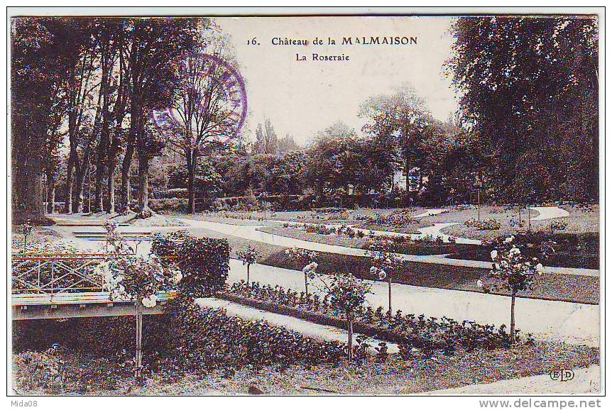 95. CHATEAU DE LA MALMAISON. LA ROSERAIE. - Villiers Le Bel