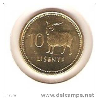LESOTHO 10 LISENTE 1998 PICK KM63 UNC - Lesotho