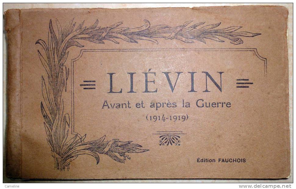 62 . LIEVIN . Carnet 20 Cartes Postales - Lievin