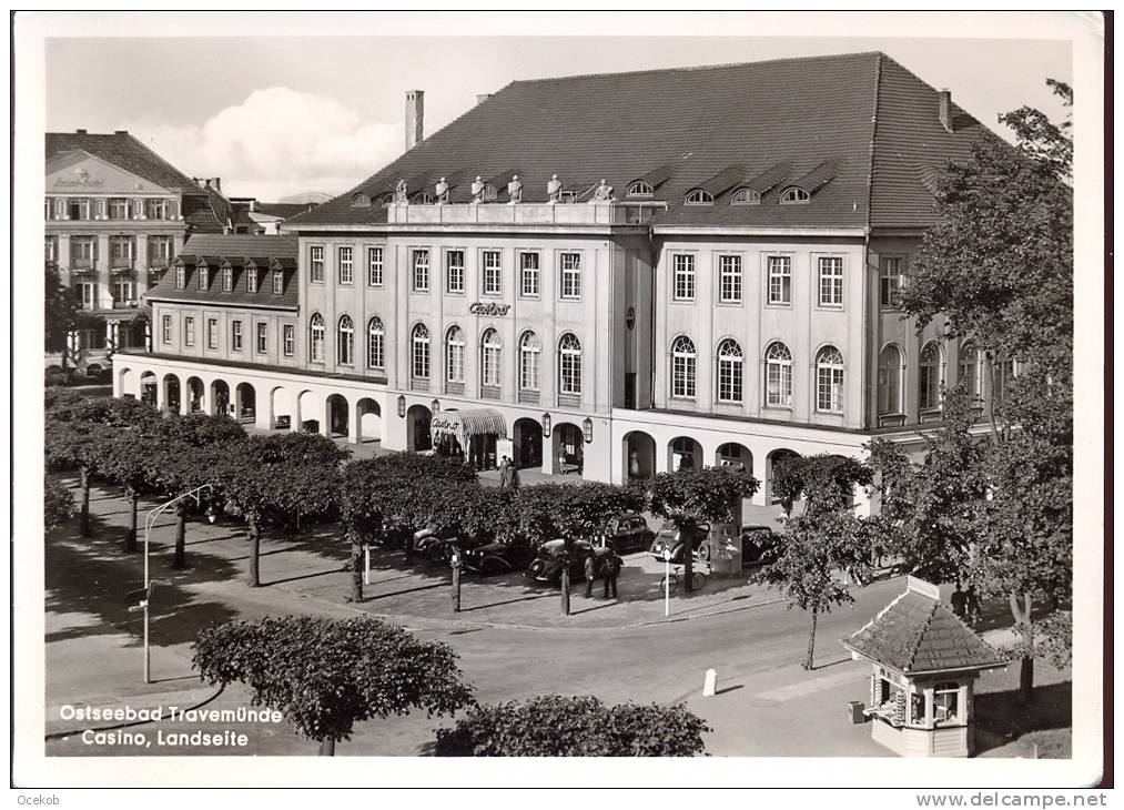 AK Ostseebad Travemunde - Casino Landseite - Lübeck-Travemünde