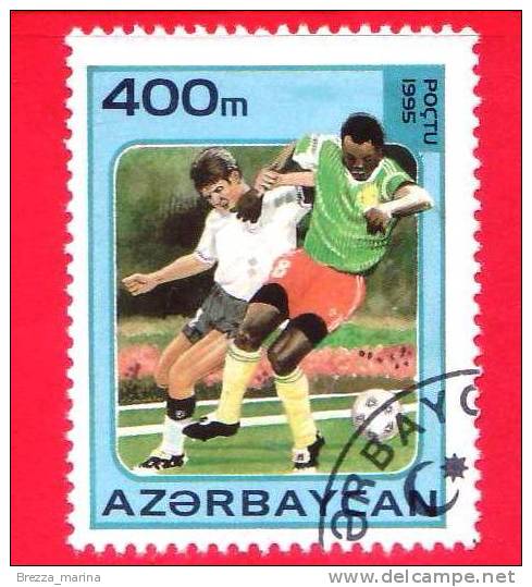 AZERBAIJAN  - 1994 - USATO - Calcio - Coppa Del Mondo - Football  - 400 - Azerbaiján