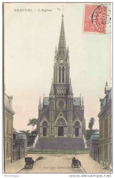 BEAUVAL - L'Eglise - Beauval