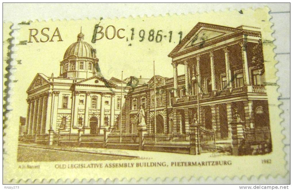 South Africa 1982 Old Legislative Assembly Building Pietermaritzburg 30c - Used - Gebraucht