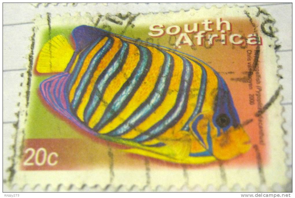 South Africa 2000 Fish Royal Angelfish 20c - Used - Gebraucht