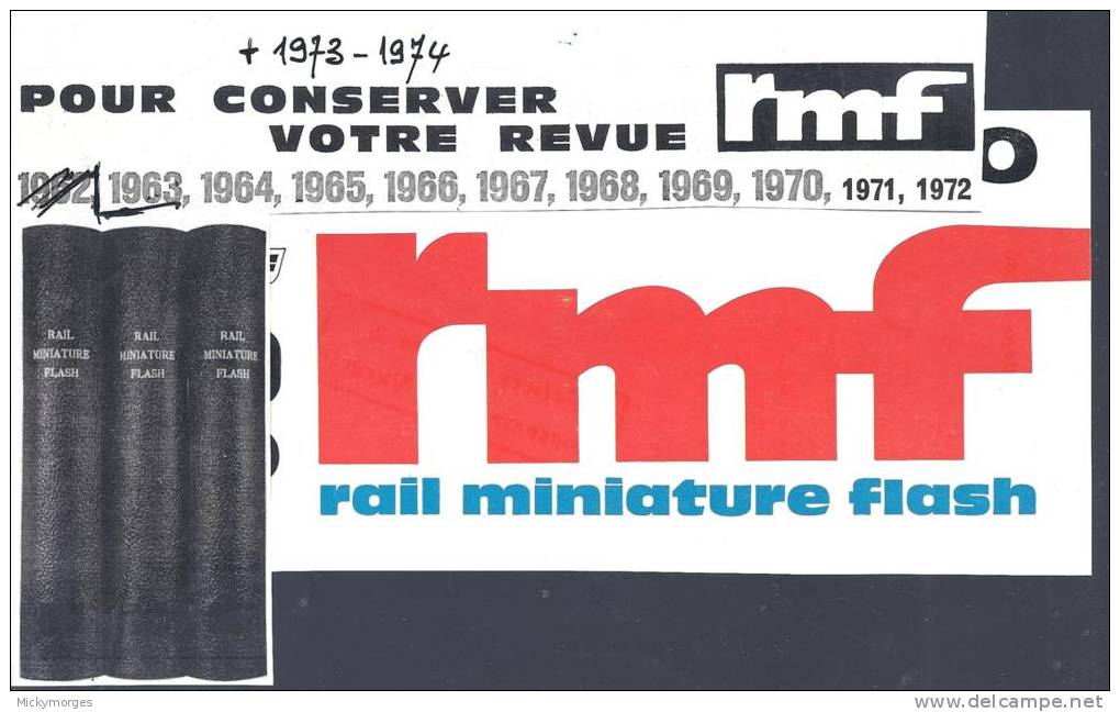 Revue De Rail Miniature Flasch  RMF - Trenes