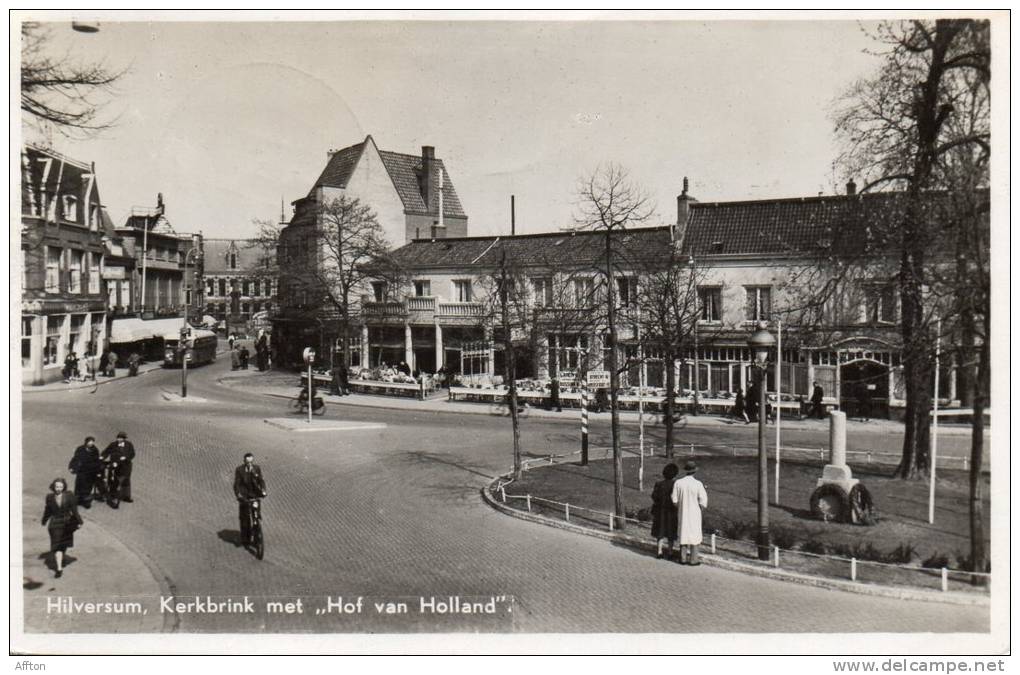 Hilversum Hof Van Holland Old Postcard - Hilversum