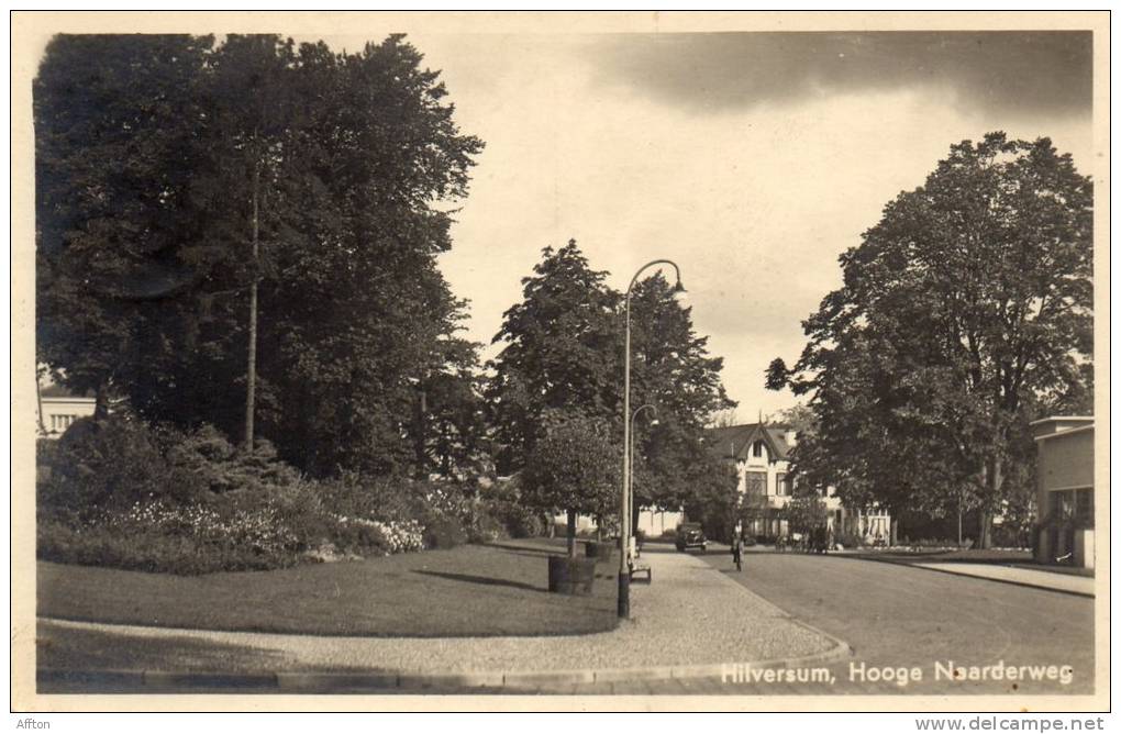 Hilversum Hooge Noardweg Old Postcard - Hilversum
