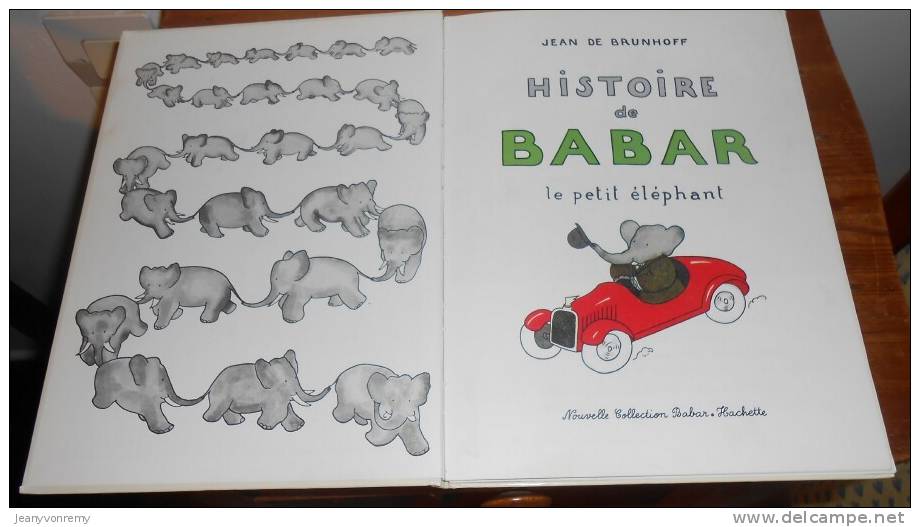 Histoire De Babar Le Petit éléphant. 1991. - Hachette