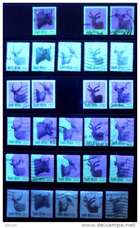 AFRIQUE DU SUD STOCK about 5876 stamps 7 scans