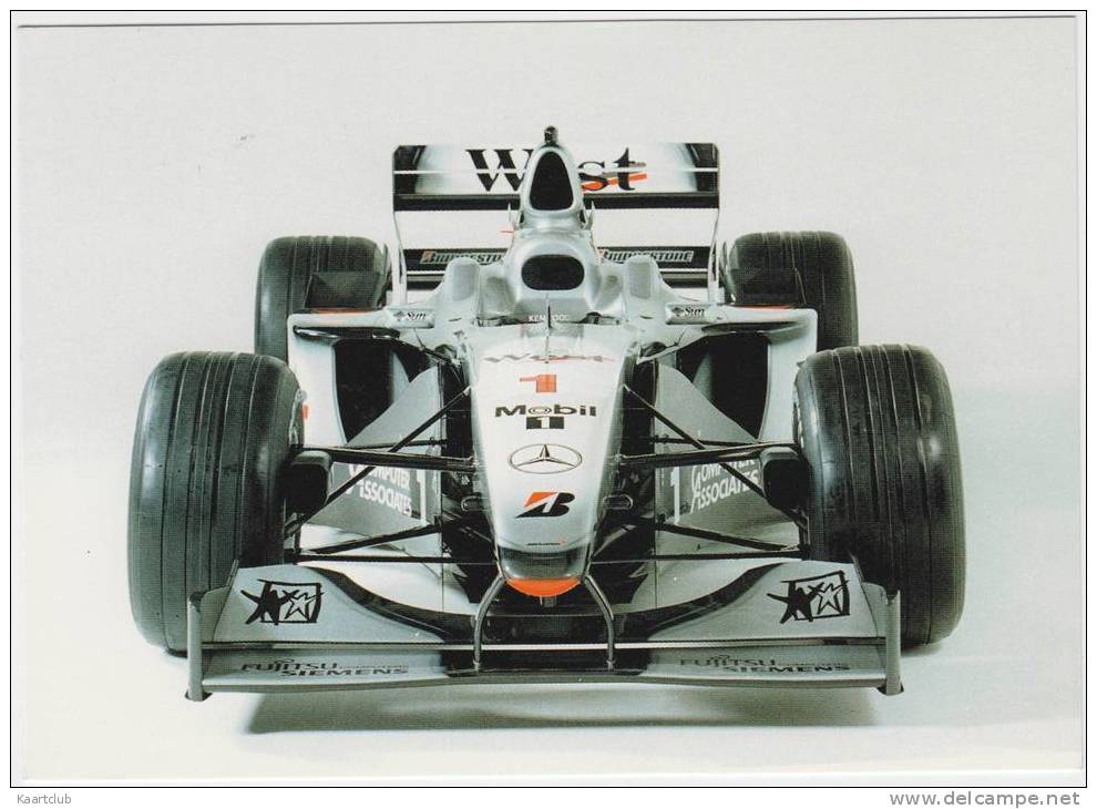 WEST McLAREN MERCEDES MP 4-15- RACING-CAR - Grand Prix / F1