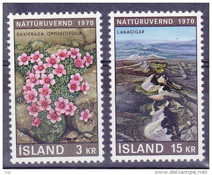 IJSLAND - Michel - 1970 - Nr 447/48 - MNH** - Unused Stamps