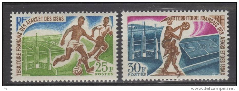 Afars Et Issas N° 334 / 335 Luxe ** - Unused Stamps