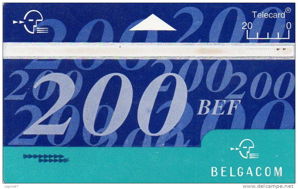 CARTE BELGACOM	200 FB - [2] Prepaid & Refill Cards
