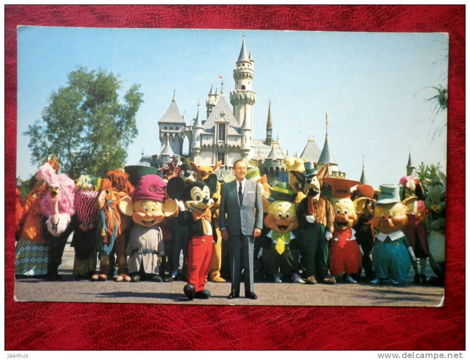 Disneyland- Anaheim - Walt Disney - Mickey Mouse - California - USA - Unused (number Written) - Anaheim