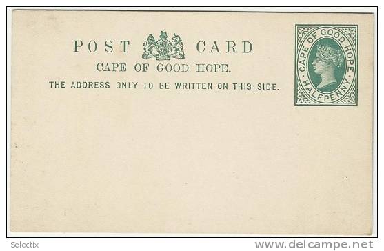 South Africa 1880 Cape Good Hope - Postal Stationery Correspondence Card - Cap De Bonne Espérance (1853-1904)