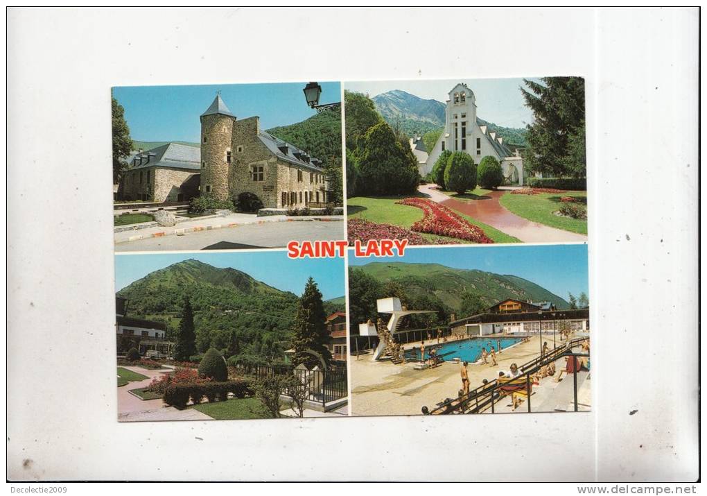 BT8924 Saint Lary Multi Views  Valle D Aure   2 Scans - Vielle Aure