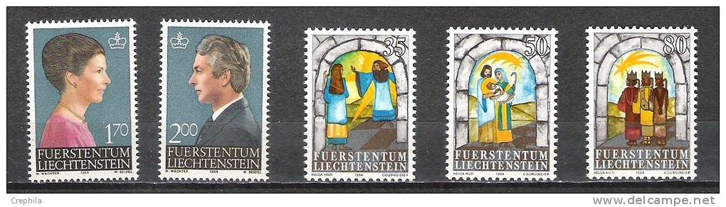 Liechtenstein - 1984 (année) - Y&T 778/806 - Neuf ** - Vollständige Jahrgänge