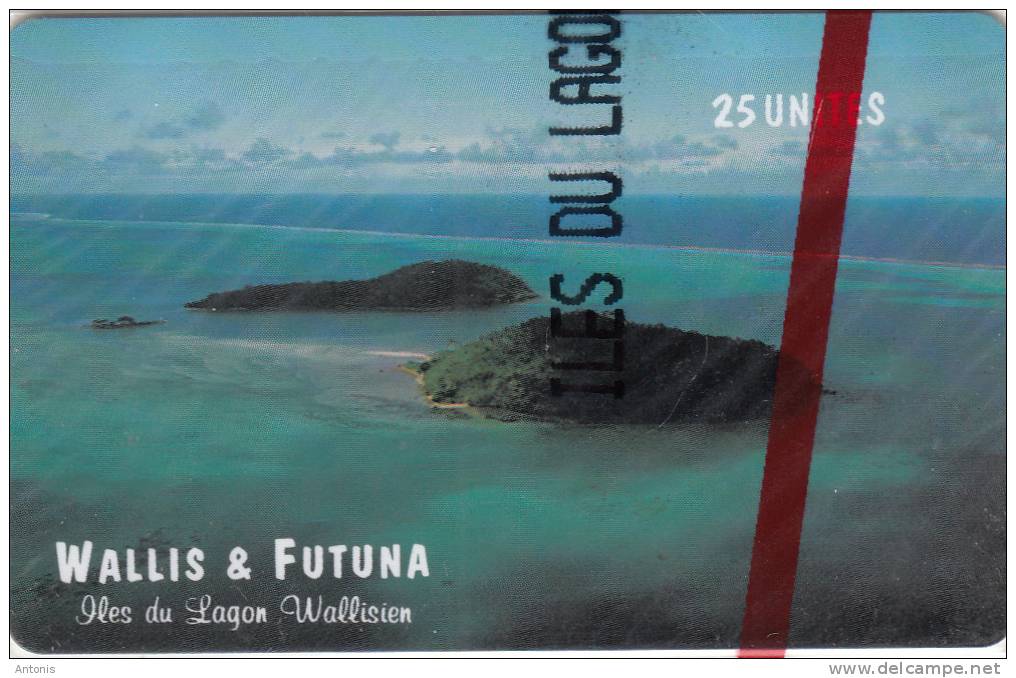 WALLIS Et FUTUNA(chip) - Iles Du Lagon Wallisien, Tirage 3000, 06/96, Mint - Wallis And Futuna