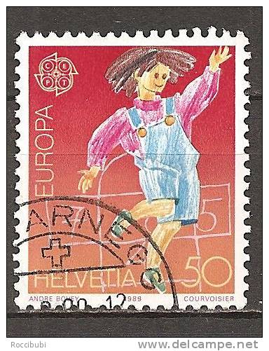 Schweiz 1989 O - Marionette