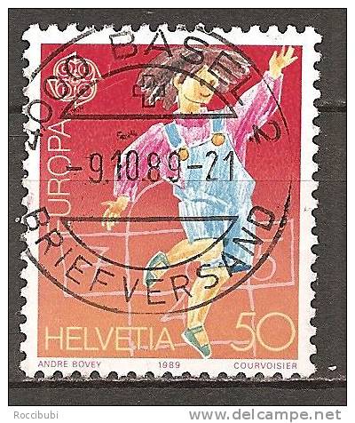 Schweiz 1989 O - Puppen