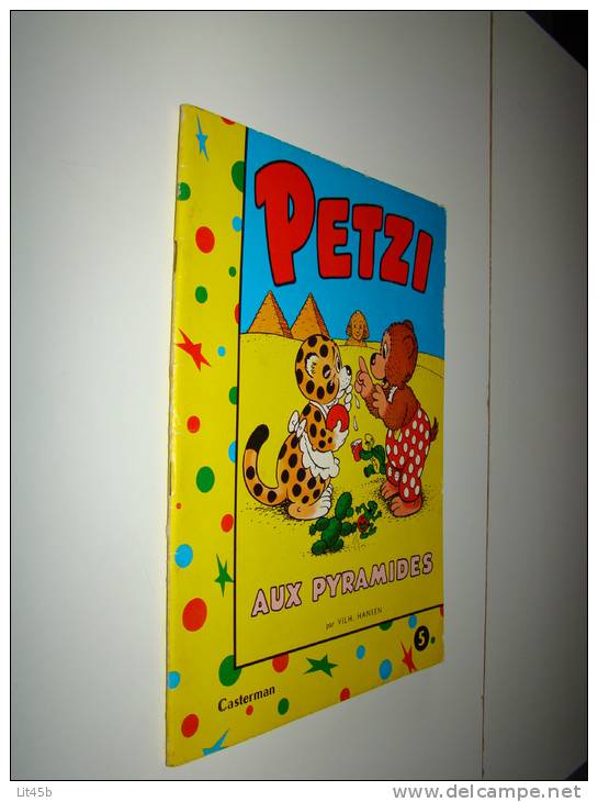 Ancienne BD ,Petzi Aux Pyramides - Lots De Plusieurs BD