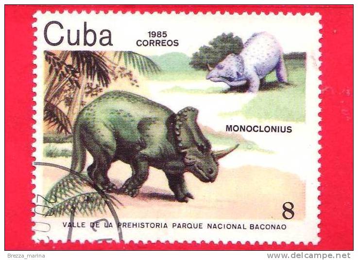 CUBA - 1985 - Fauna Preistorica - Monoclonius - Baconao -  8 - Neufs